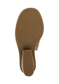Enginize Cutout Sling Back Sandals