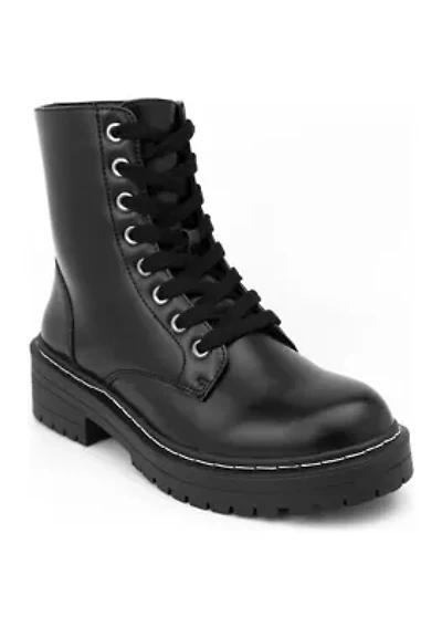 Korri Combat Boots - Wide Width