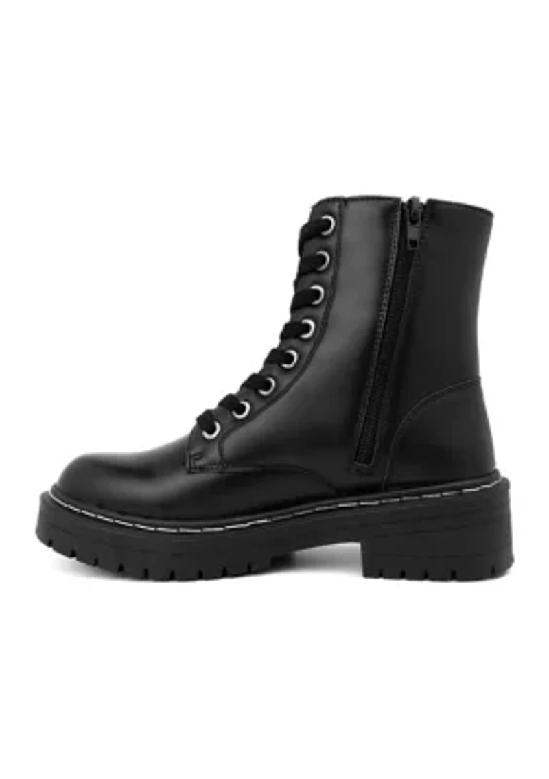 Korri Combat Boots - Wide Width
