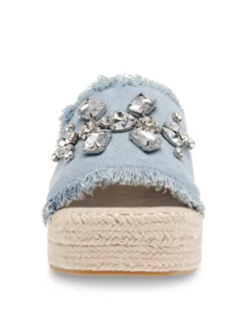 Crystal Platform Sandal