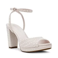 Vanna Pearl Platform Heel