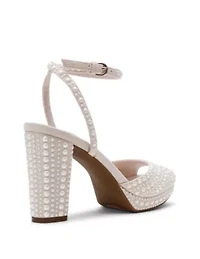 Vanna Pearl Platform Heel
