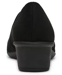 Wendell Stretch Wedge Sandals
