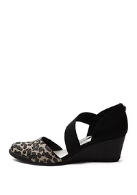 Tara Dress Wedge Heels