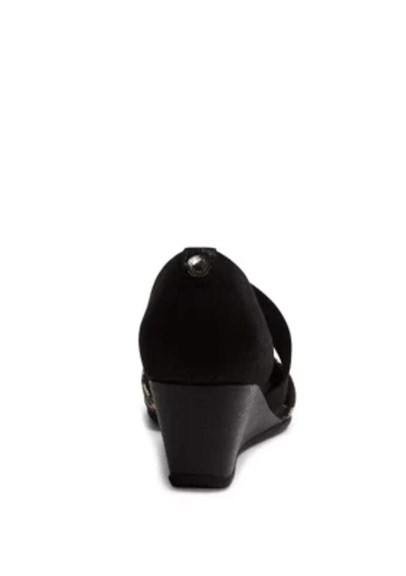 Tara Dress Wedge Heels