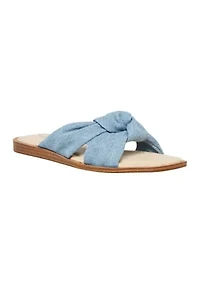 Domani Knotted Slide Sandals