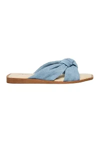 Domani Knotted Slide Sandals