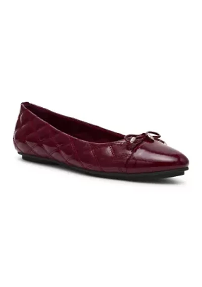 Luci Quilted Ballet Flats
