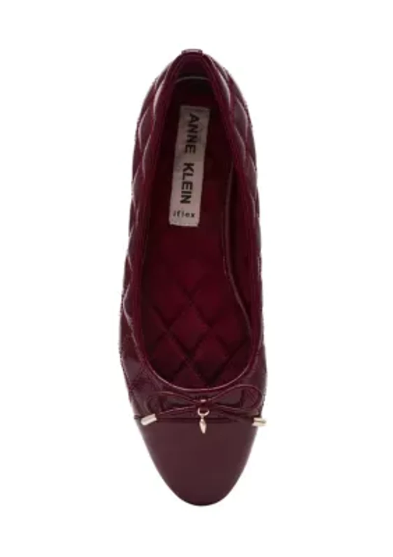 Luci Quilted Ballet Flats