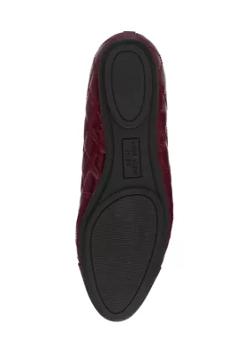 Luci Quilted Ballet Flats