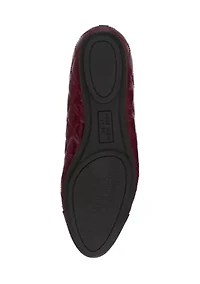 Luci Quilted Ballet Flats