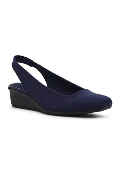 Witty-Knit Wedge Heels