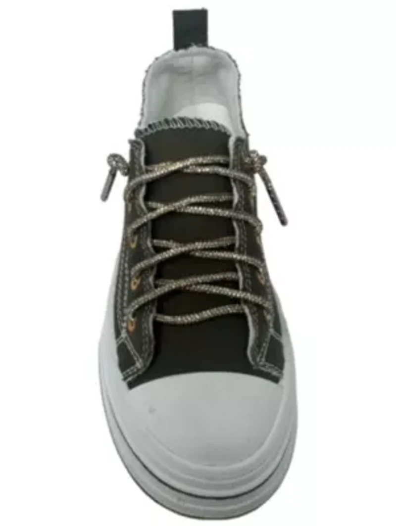 Aman 3 Women's Slip-on Glitter Laced Sneaker