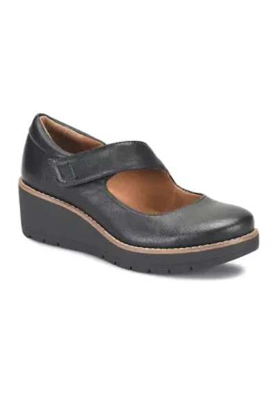 Franlee Mary Jane Wedges