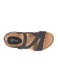 Gianetta Wedge Sandals