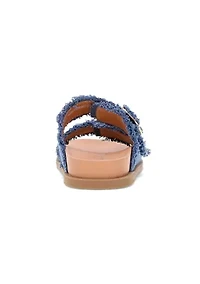 Golden Footbed Sandals