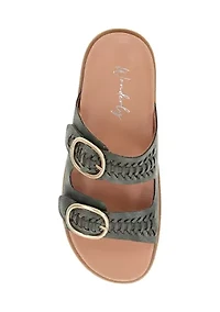 Golden Gail Footbed Sandals
