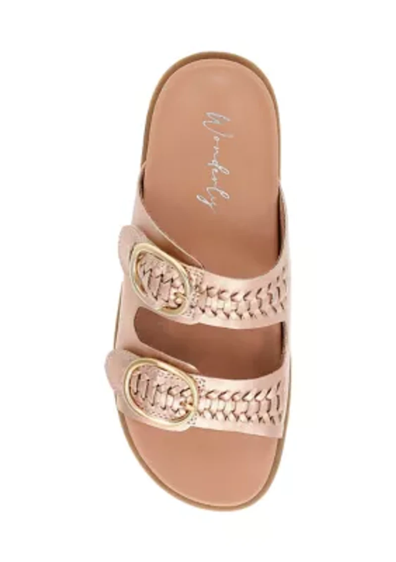 Golden Gail Footbed Sandals