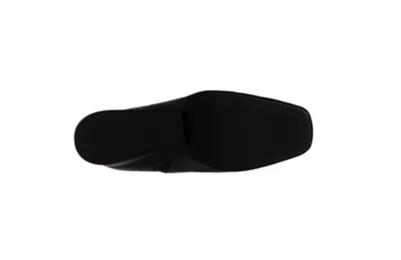 Mona, Metal Insert Wedge Ankle Bootie