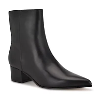 Maribu Pointy Toe Dress Ankle Booties