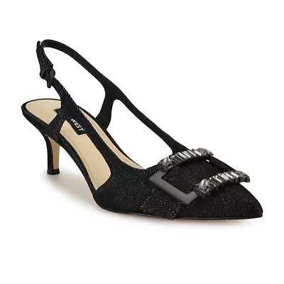 Neeri Pointy Toe Slingback Dress Pumps