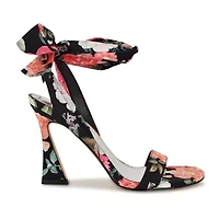 Kelsie Ankle Wrap Heeled Dress Sandals