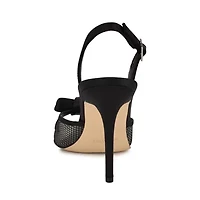 Gergia Heel Open Toe Stiletto Dress Sandals