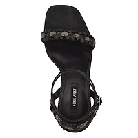 Nashy Square Toe Wedge Sandals