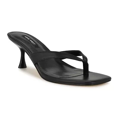Andela Slip-on Square Toe Dress Sandals