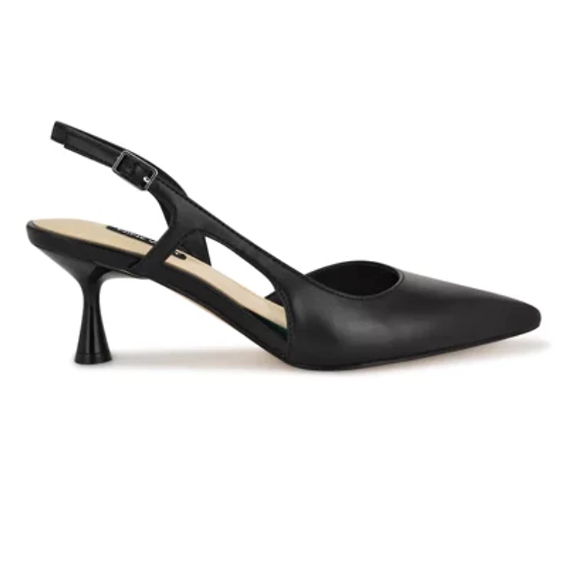 Renela Dress Pointy Toe Slingback Strap Pumps