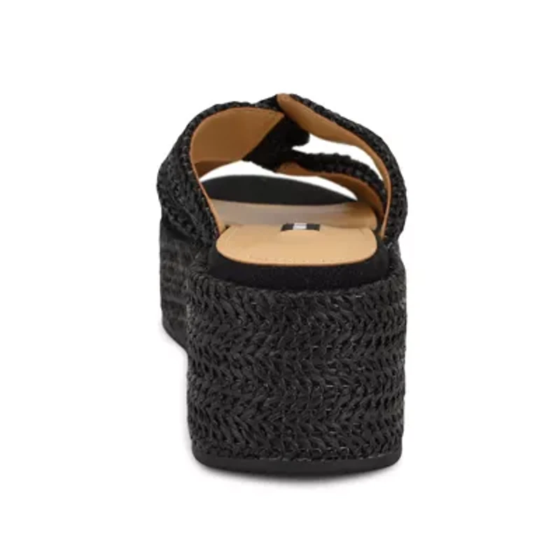 Cerry Slip-on Open Toe Wedge Sandals