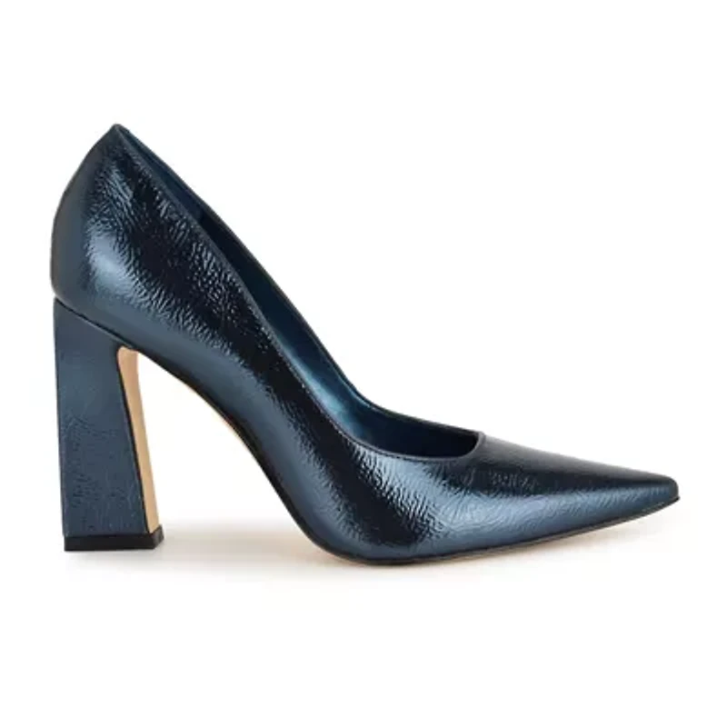 Tamant Slip-on Block Heel Dress Pumps