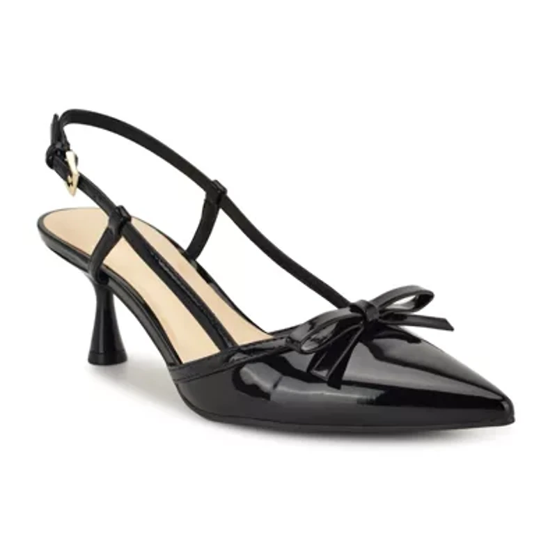 Reissa Pointy Toe Slingback Dress Pumps