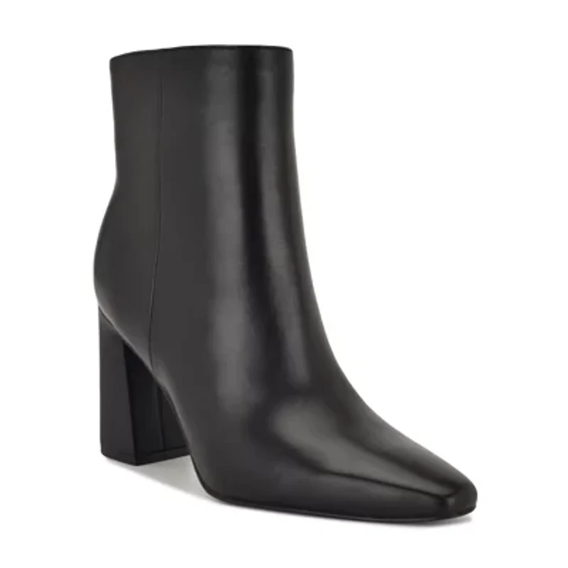 Reraye Block Heel Casual Ankle Booties