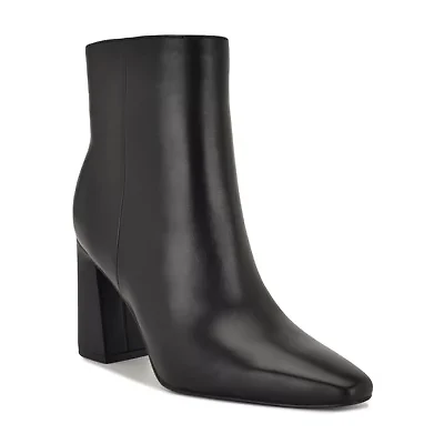 Reraye Block Heel Casual Ankle Booties