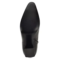 Reraye Block Heel Casual Ankle Booties