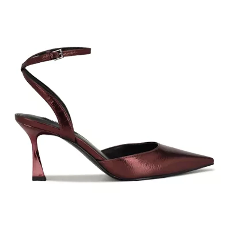 Kellie Pointy Toe Tapered Heel Dress Pumps