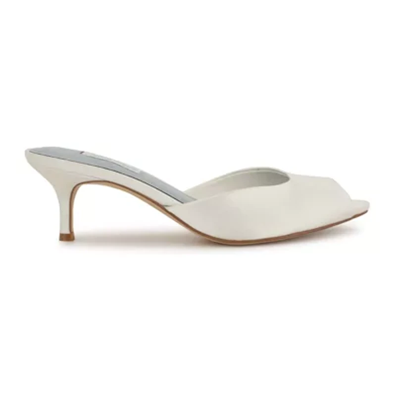 Luvlie Bridal Kitten Heel Dress Sandals