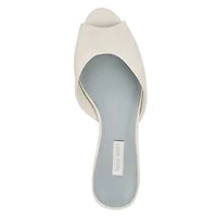 Luvlie Bridal Kitten Heel Dress Sandals