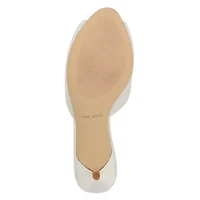 Luvlie Bridal Kitten Heel Dress Sandals