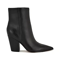 Ariza Block Heel Dress Ankle Booties