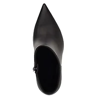 Ariza Block Heel Dress Ankle Booties