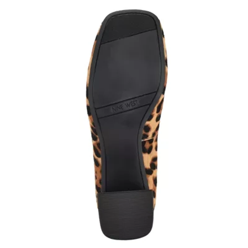 Veepe Slip-on Block Heel Dress Pumps