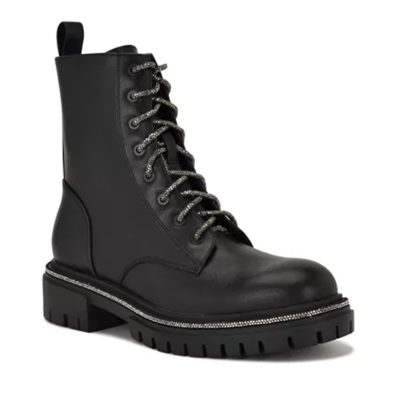 Jarret Lace-up Casual Ankle Lug-sole Booties