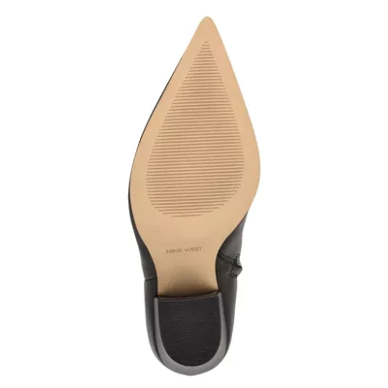 Ariza Block Heel Dress Ankle Booties