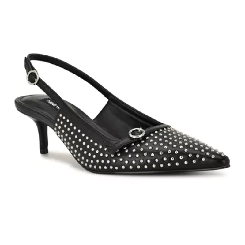 Ashlea Slip-on Slingback Dress Pumps