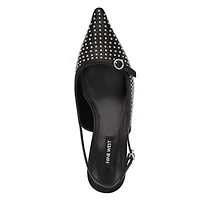 Ashlea Slip-on Slingback Dress Pumps