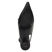 Ashlea Slip-on Slingback Dress Pumps