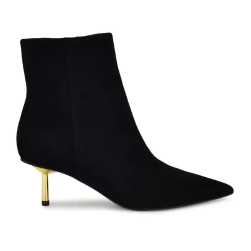 Hamesa Pointy Toe Dress Ankle Booties