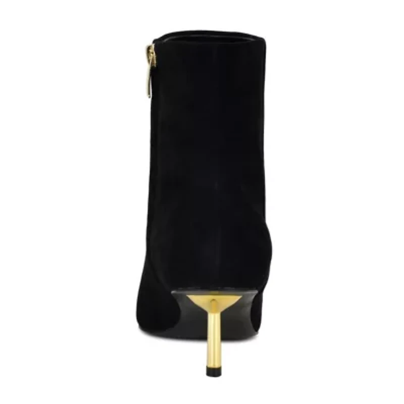 Hamesa Pointy Toe Dress Ankle Booties